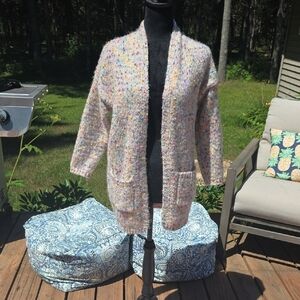 Sienna Sky Speckled Cardigan Sweater